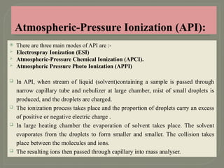Liquid Chromatography-Mass Spectroscopy .pptx