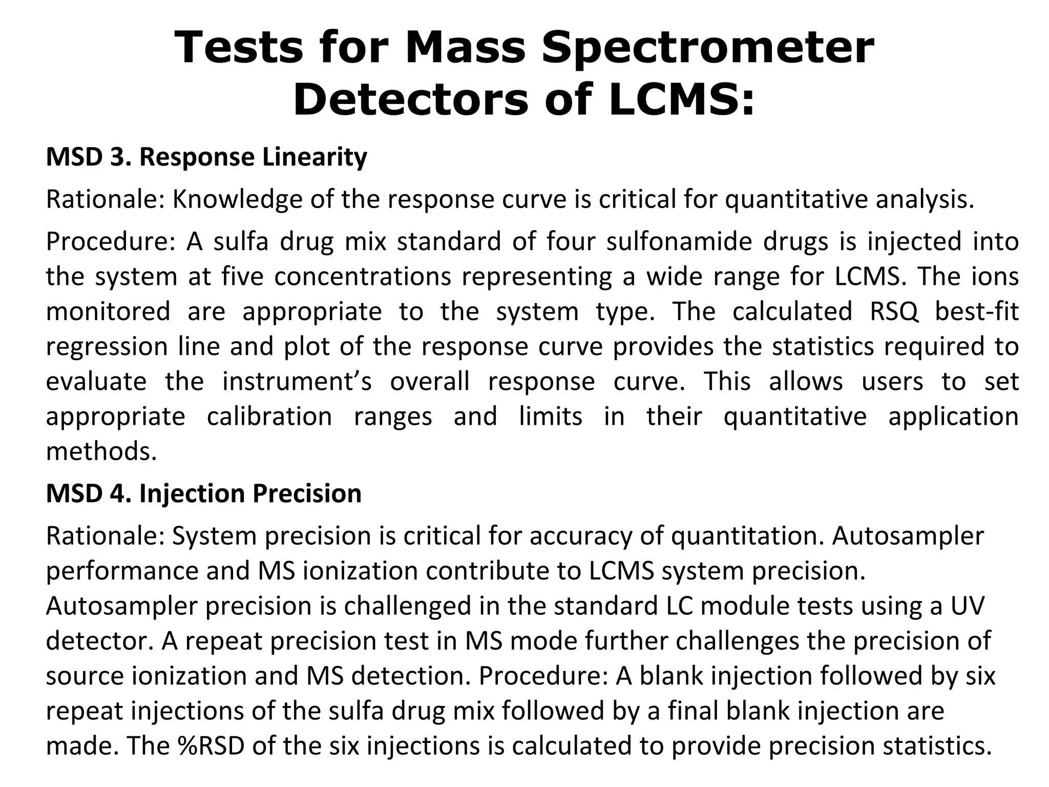 qualification of lcms | PPT