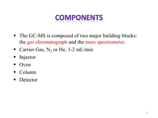 Lcms gcms and its applications | PPT