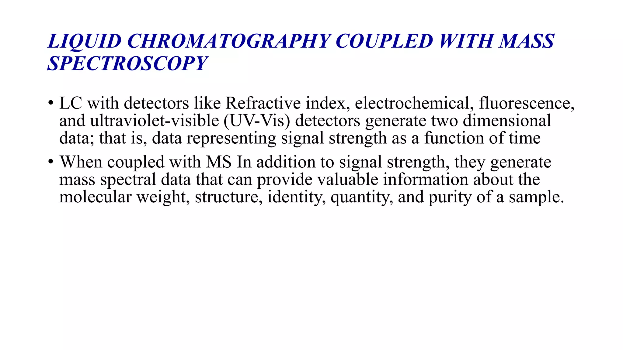 LC-MS | PPTX