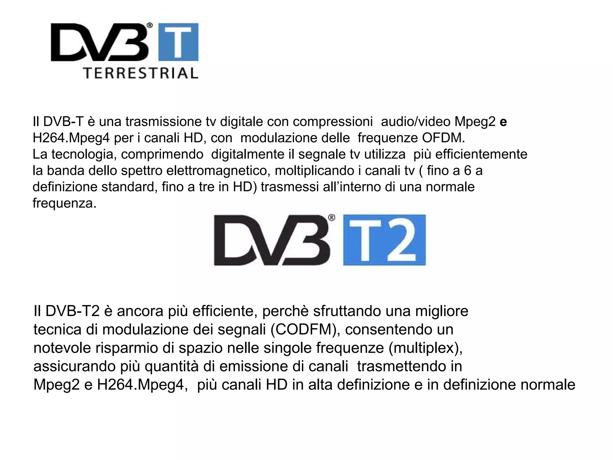 Interferenze LTE su canali TV | PPT