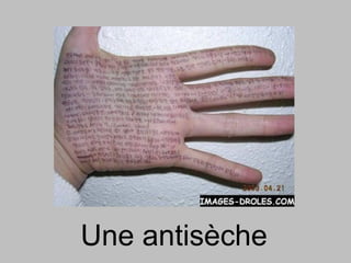 Une antisèche