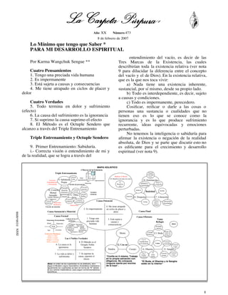 Lcp 473. Lo mínimo para mi desarrollo espiritual