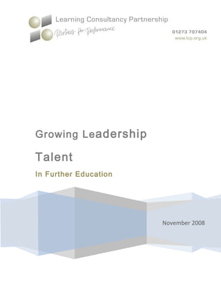 Leaders in Further Education