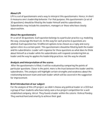 Lc project | PDF