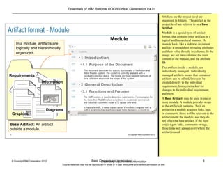 Ibm Doors Requirement Module Basic concepts and terminology for the Requirements Management ...