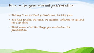 virtual presentation | PPT