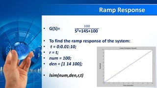 Control System toolbox in Matlab | PPTX