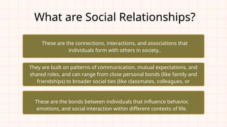 Social Def LCS_Q2_L1-SOCIAL RELATIONSHIPS.pptxjsnclasdla | PPTX