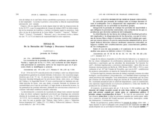 Ley de contrato de trabajo comentada