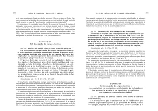 Ley de contrato de trabajo comentada