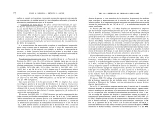 Ley de contrato de trabajo comentada