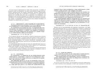 Ley de contrato de trabajo comentada