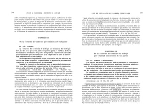 Ley de contrato de trabajo comentada