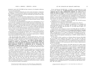 Ley de contrato de trabajo comentada