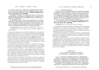 Ley de contrato de trabajo comentada