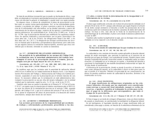 Ley de contrato de trabajo comentada