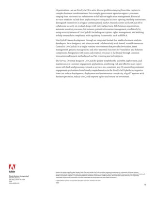 LiveCycle Architecture