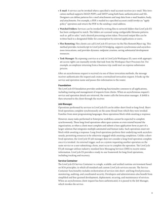 LiveCycle Architecture