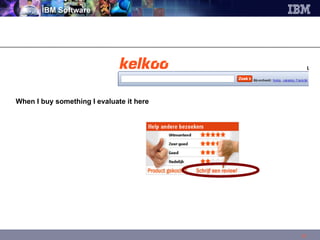 When I buy something I evaluate it here 