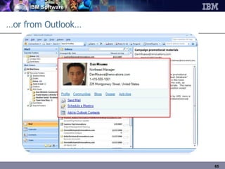 … or from Outlook… 