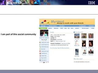 I am part of this social community 