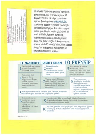 Lcw 10 prensip