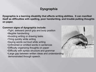 Learning Disabilities | PPTX