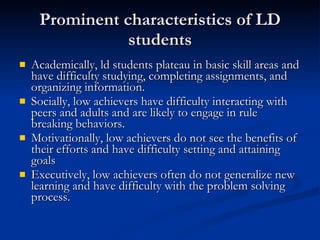 Ld Study Ld 101 Tabs | PPT