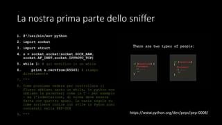Penetration Testing con Python - Network Sniffer | PDF