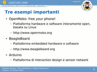 Free Software e Open Hardware