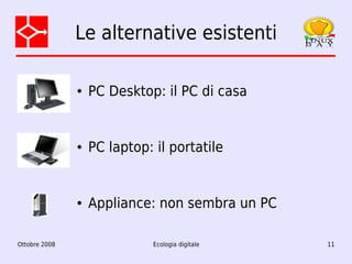 Ecologia digitale: dalla teoria alla pratica
