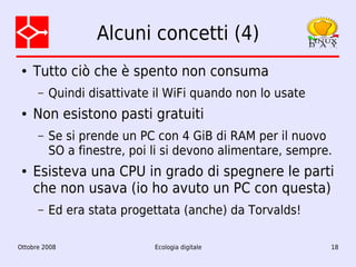 Ecologia digitale: dalla teoria alla pratica