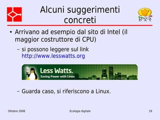 Ecologia digitale: dalla teoria alla pratica