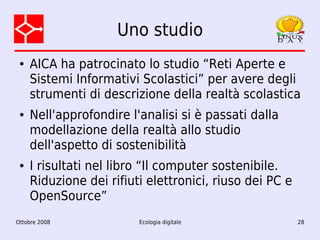 Ecologia digitale: dalla teoria alla pratica