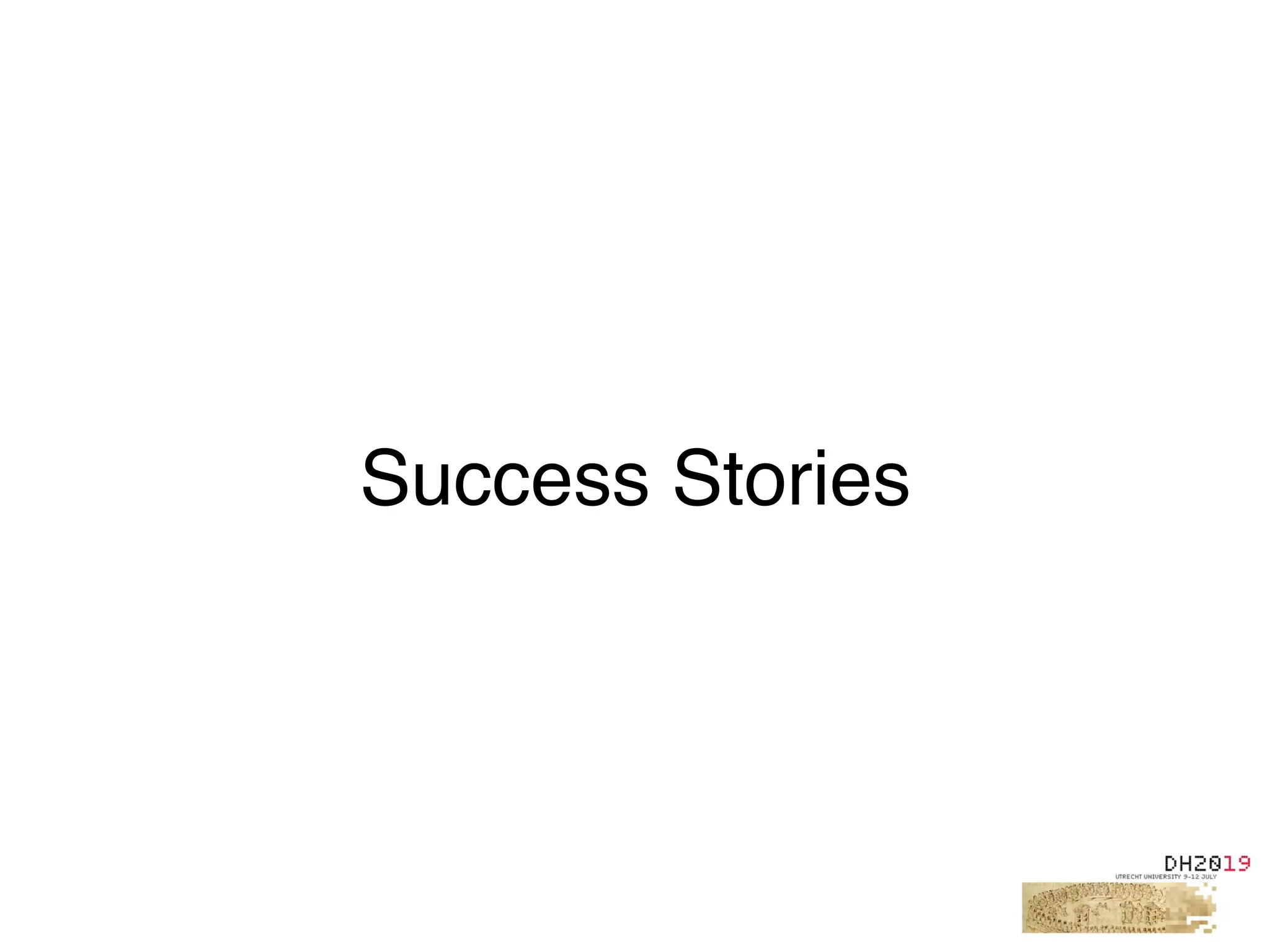 Success Stories
 