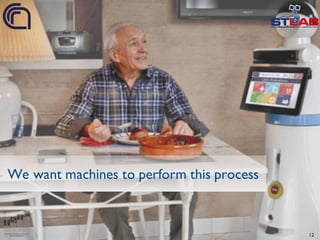 12
We want machines to perform this process
 