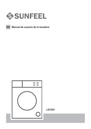 Manual de usuario de la lavadora
ES
LD7207
 