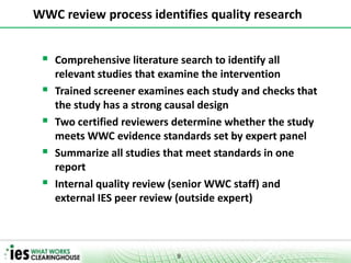 WWC Presentation at LDA Conference | PPTX