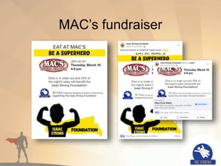 MAC’s fundraiser
 