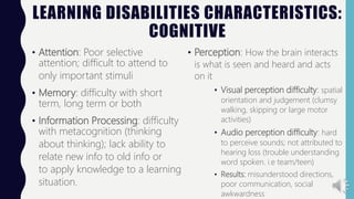 LD, ADHD, ED | PPTX