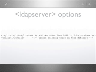 Koha Integration: LDAP