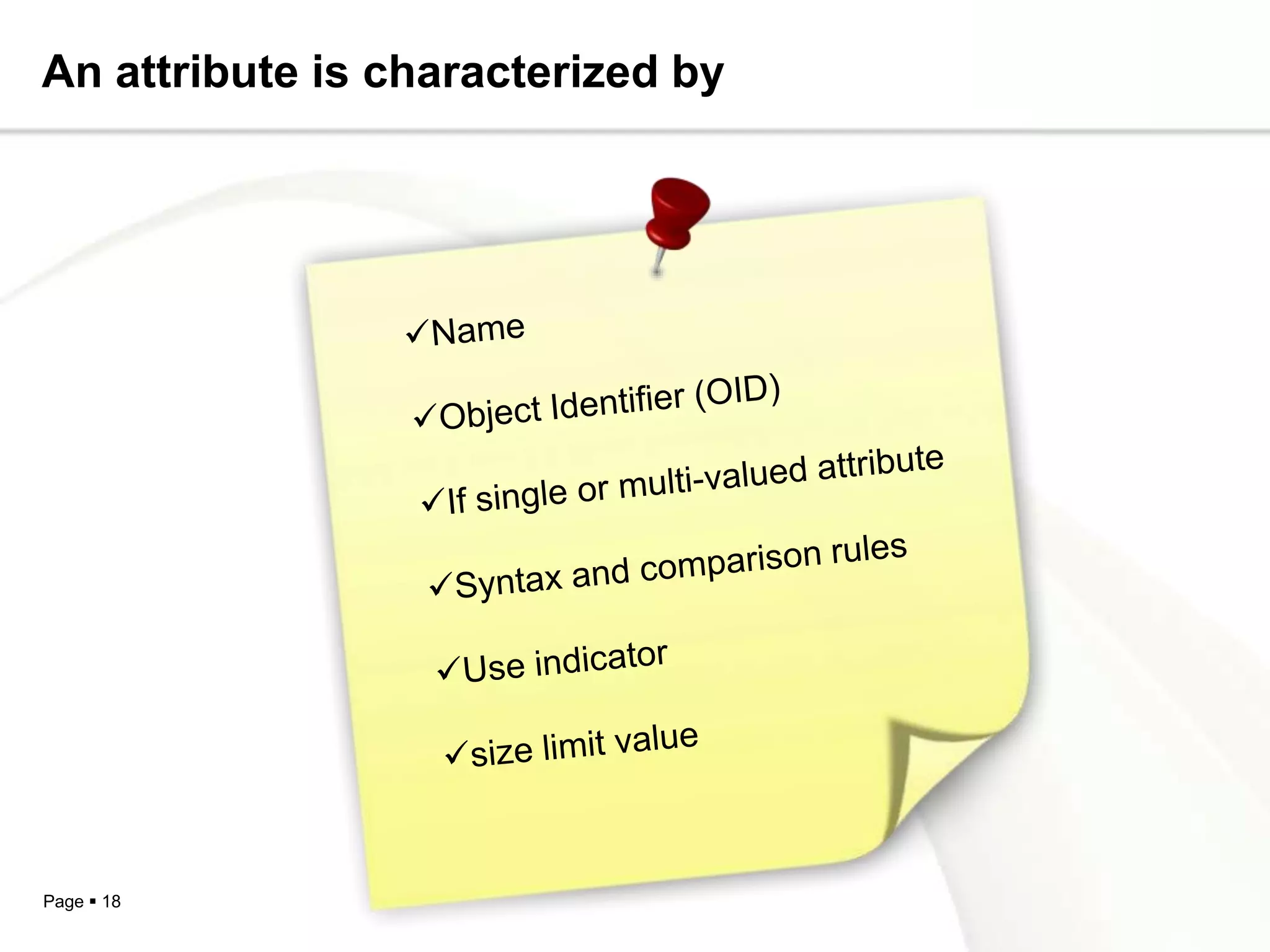 An attribute is characterized by




Page  18
 