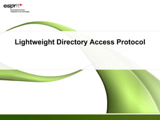 Lightweight Directory Access Protocol
 