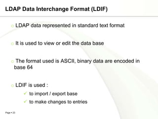 Ldap | PPTX