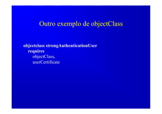 LDAP: Usos e Aplicações