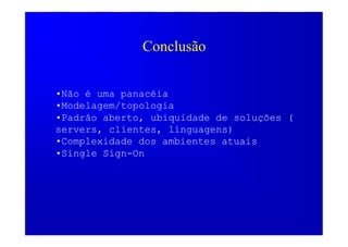 LDAP: Usos e Aplicações