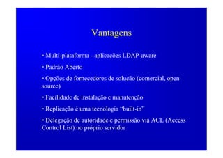LDAP: Usos e Aplicações
