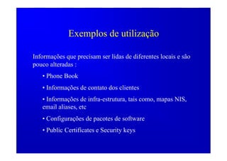 LDAP: Usos e Aplicações