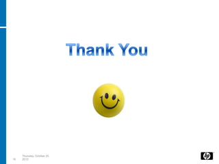 Thursday, October 25,
16   2012
 